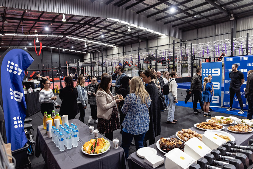 WA Ninja’s amaze guests at Nine Perth’s launch of Australian Ninja Warrior