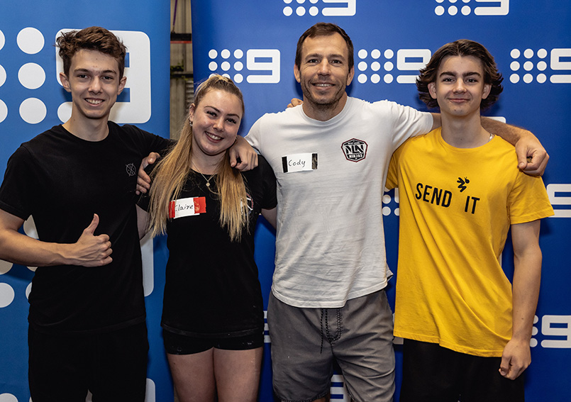 WA Ninja’s amaze guests at Nine Perth’s launch of Australian Ninja Warrior