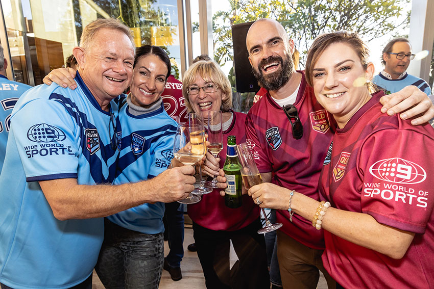 Nine delivers State of Origin experience for NRL sponsors and partners