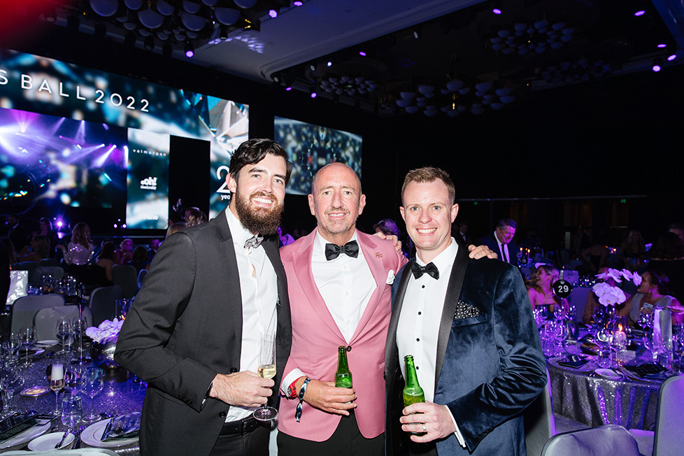 900 guests party all night at the gala 25th Oasis Ball + Campaign Brief Awards