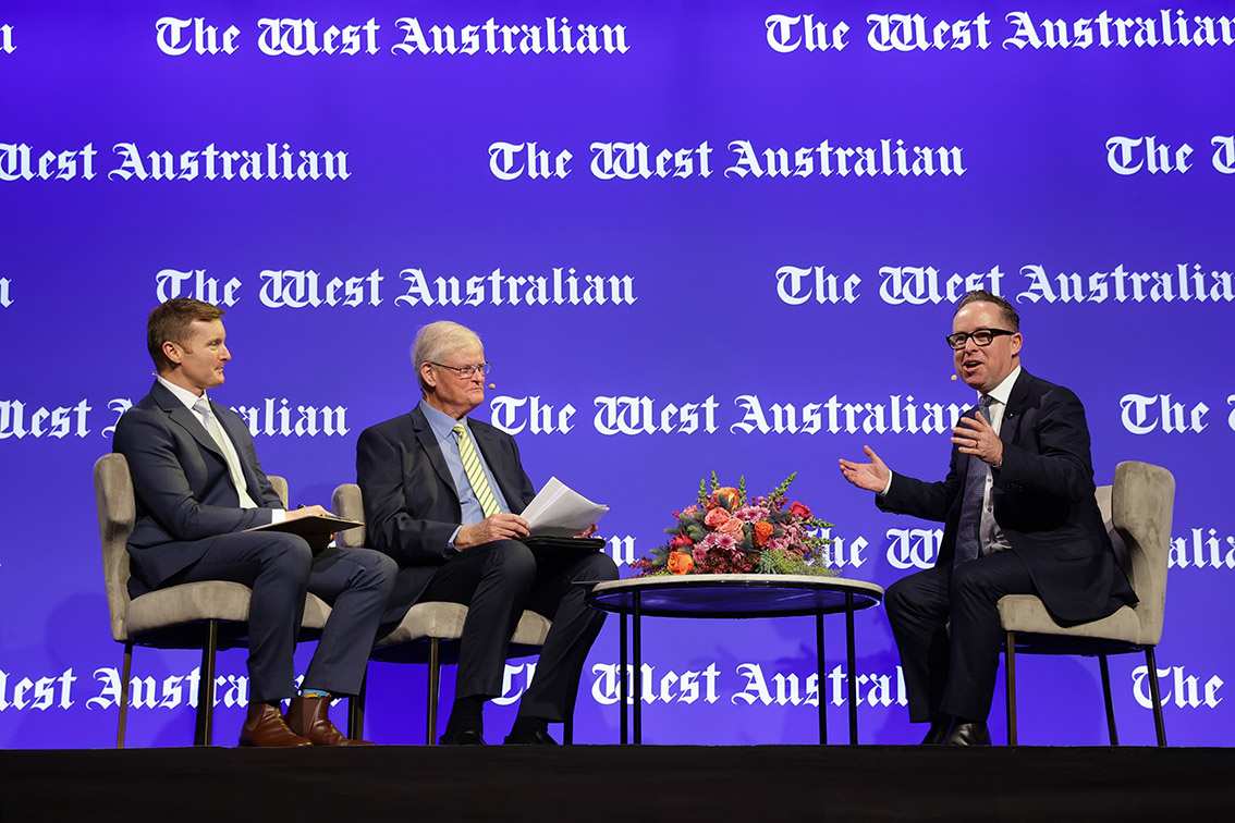 Qantas boss touches down in Perth for The West Australian’s Leadership Matters Breakfast