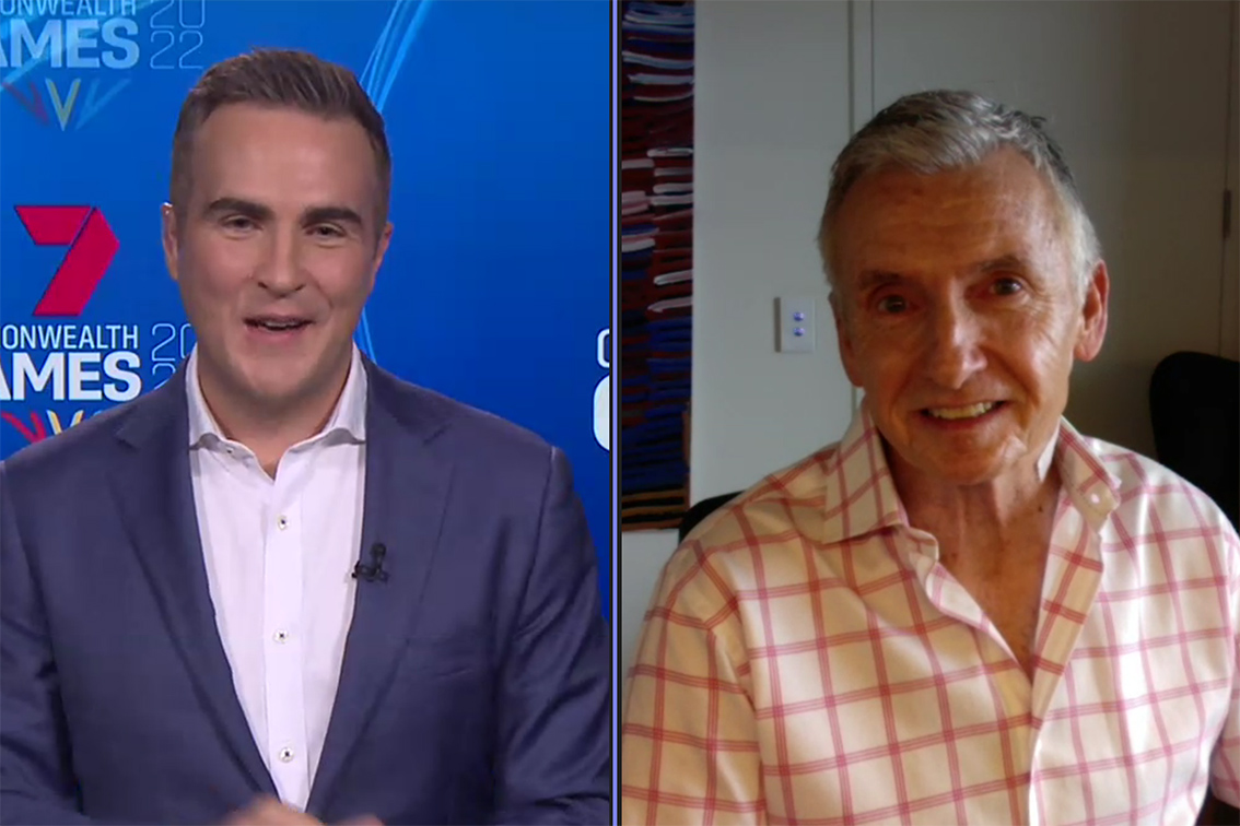 Seven delivers clients virtual Q+A experience with Bruce McAvaney and Ryan Daniels as the Commonwealth Games edge closer