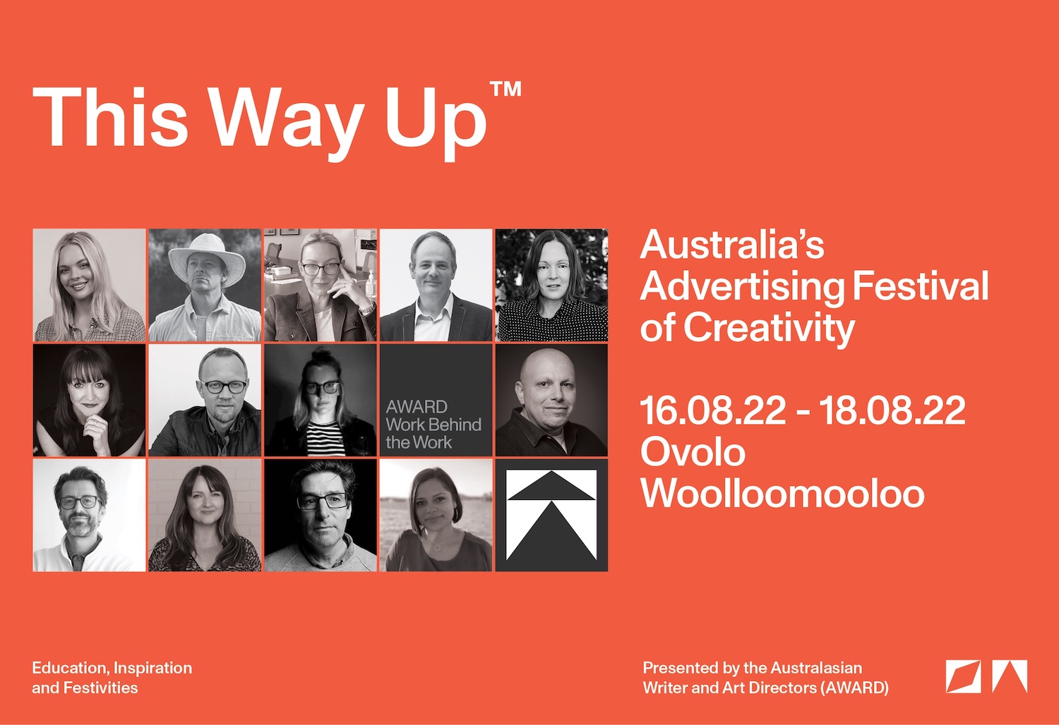 Industry innovators line up for This Way Up, AWARD’s signature creative festival