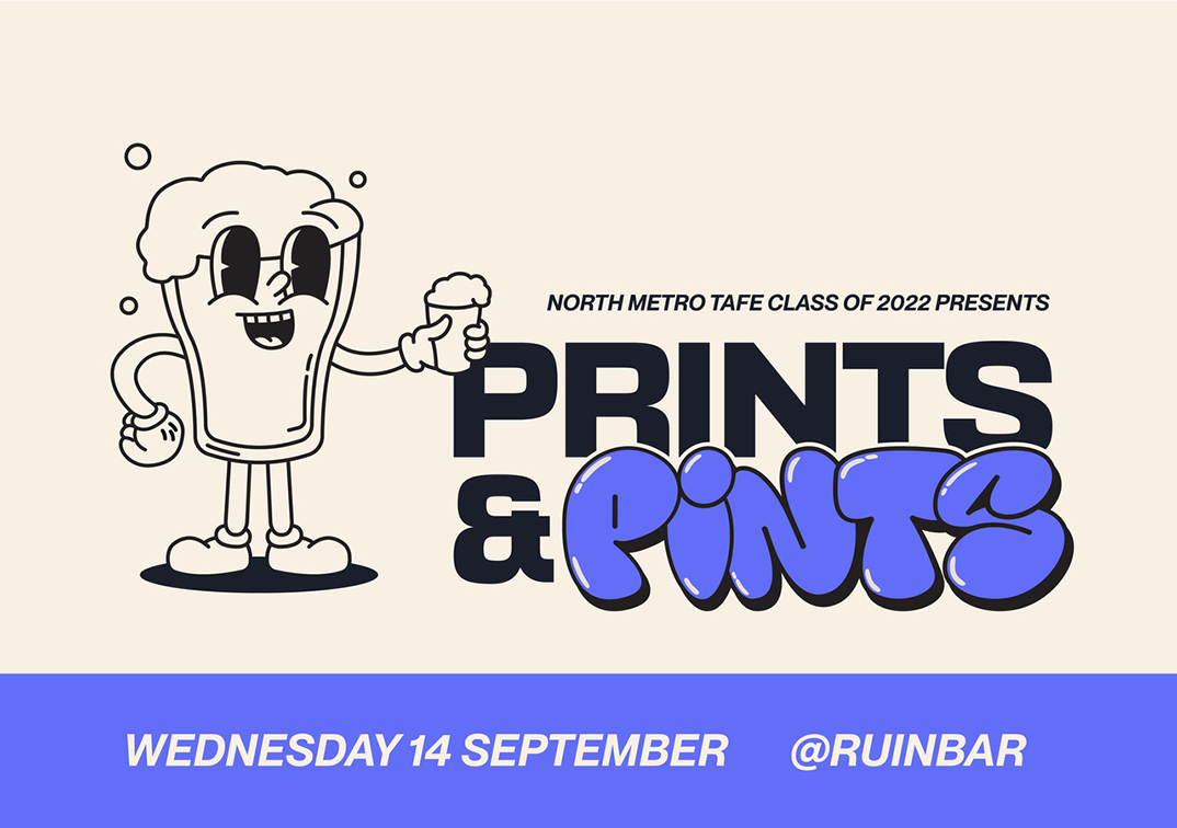 Prints & Pints: A fundraiser worth frothing over for North Metro TAFE