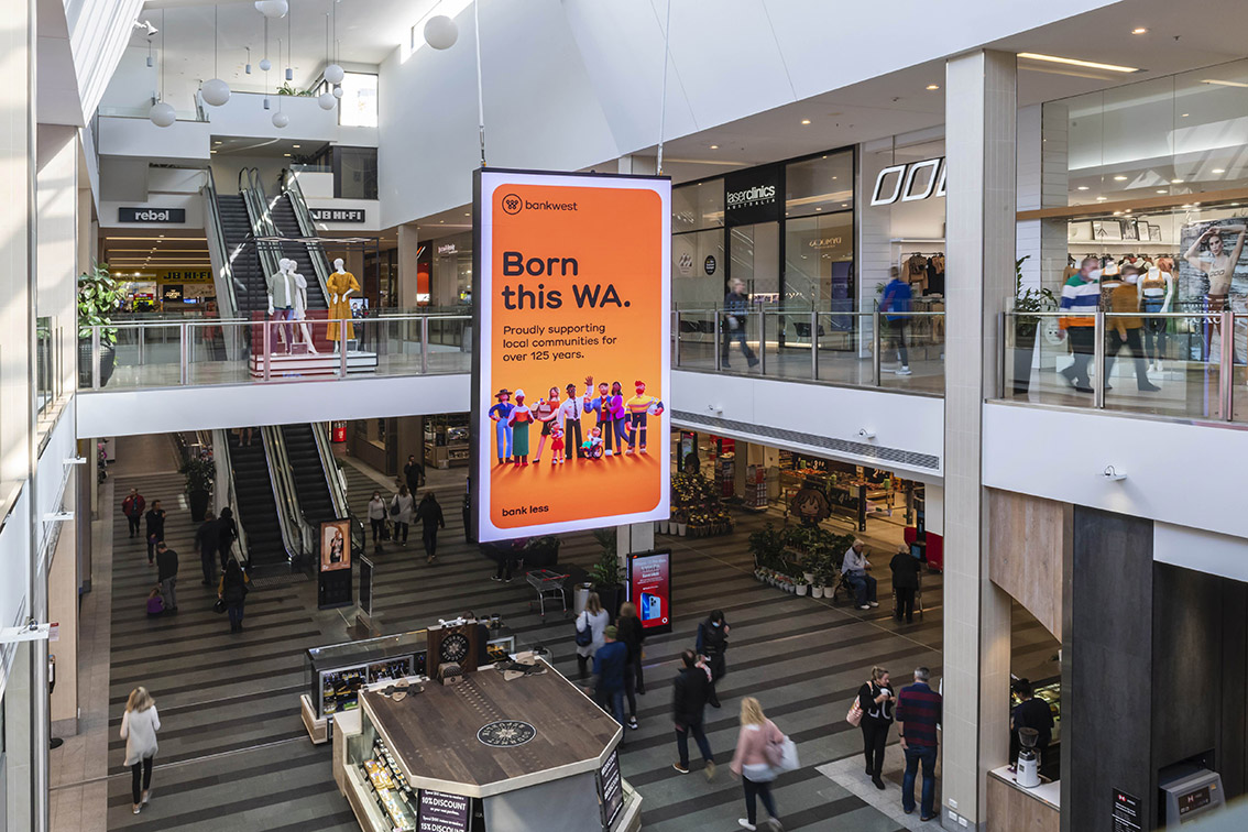 oOh!media launches large format full-motion digital site at Claremont Quarter