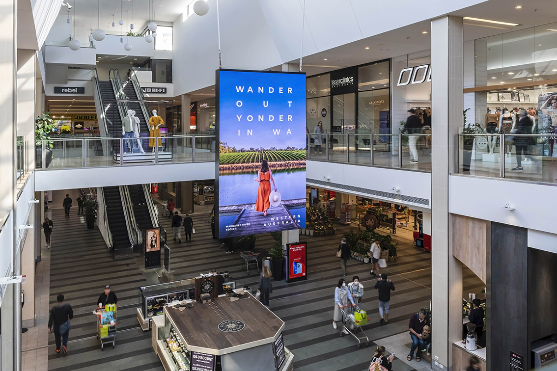 oOh!media launches large format full-motion digital site at Claremont Quarter