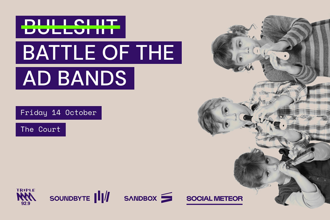 Tickets now on sale for Bullshit Battle of the Ad Bands 2022 – returns on Friday October 14