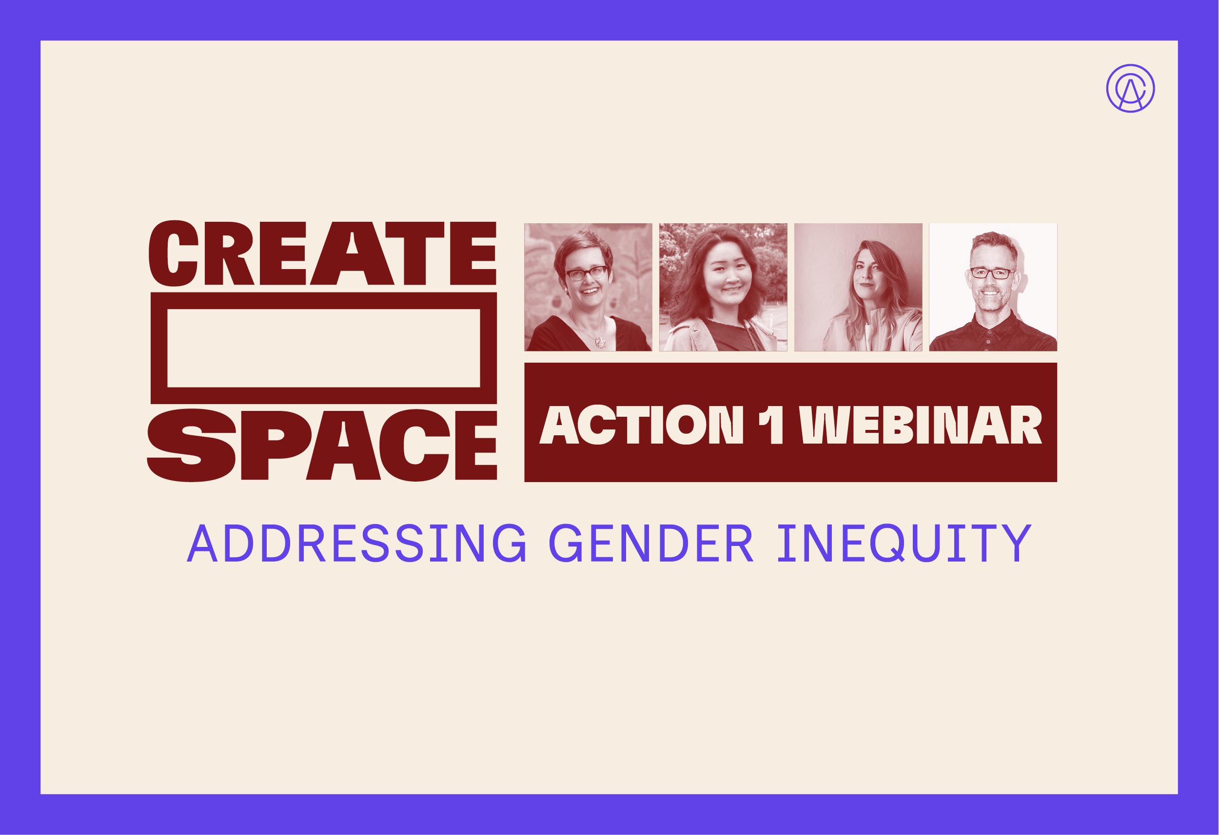 Register now for ACA’s Create Space Action Webinar 1: Addressing Gender Inequity
