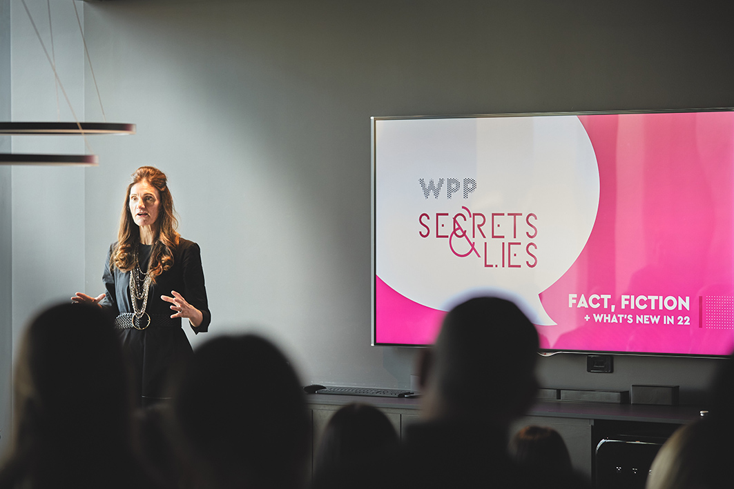 WPP President Rose Herceg in Perth to present a new chapter of ground-breaking study ‘Secrets & Lies’ at The Brand Agency
