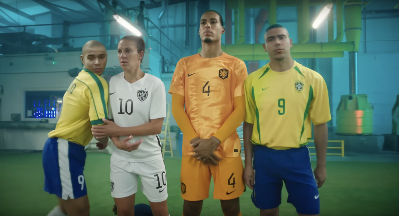 Seen+Noted: W+K Portland invites football superstars into Nike’s Footballverse
