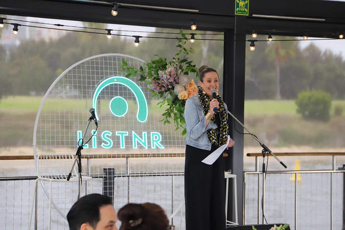 SCA’s LiSTNR long lunch on The Raft: Open your ears to a new world of digital audio