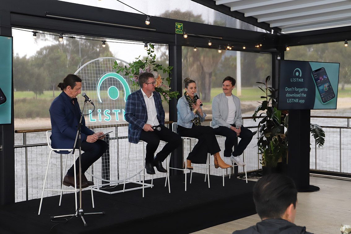 SCA’s LiSTNR long lunch on The Raft: Open your ears to a new world of digital audio
