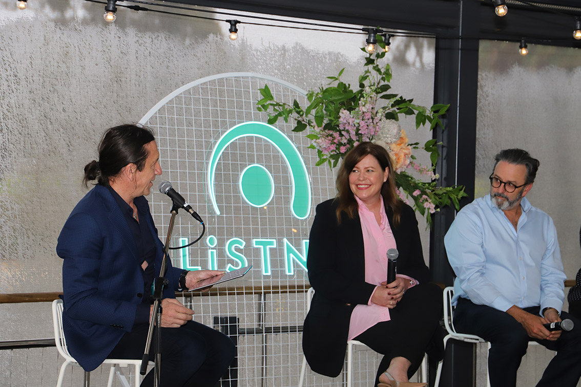 SCA’s LiSTNR long lunch on The Raft: Open your ears to a new world of digital audio
