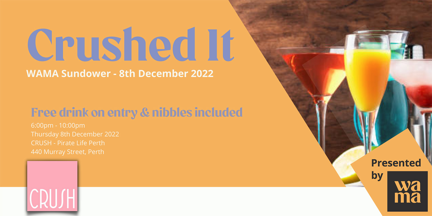 WAMA 2022 Sundowner promises to Crush It