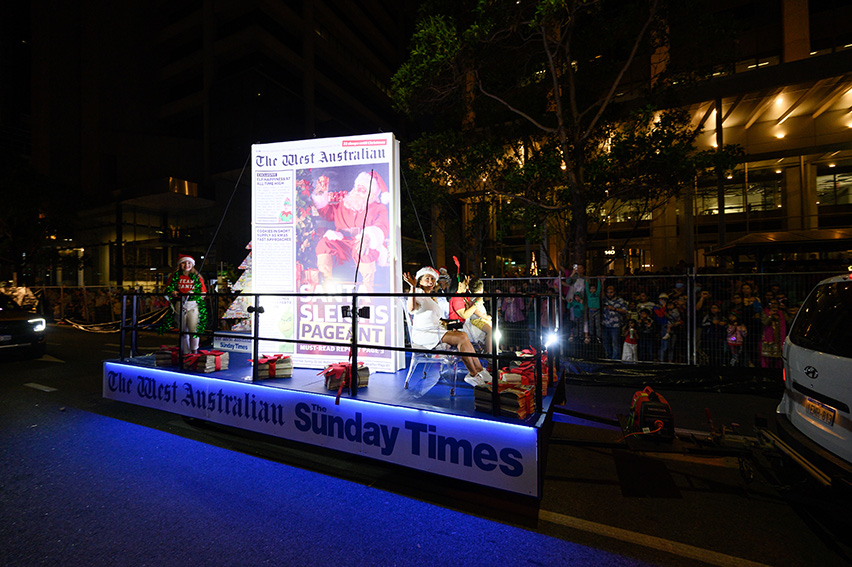 Channel 7 stars shine at 51st Christmas Pageant