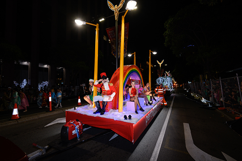 Channel 7 stars shine at 51st Christmas Pageant