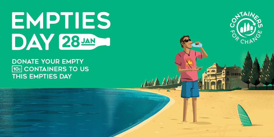 The Brand Agency brings back Empties Day for Containers for Change with Coles partnership