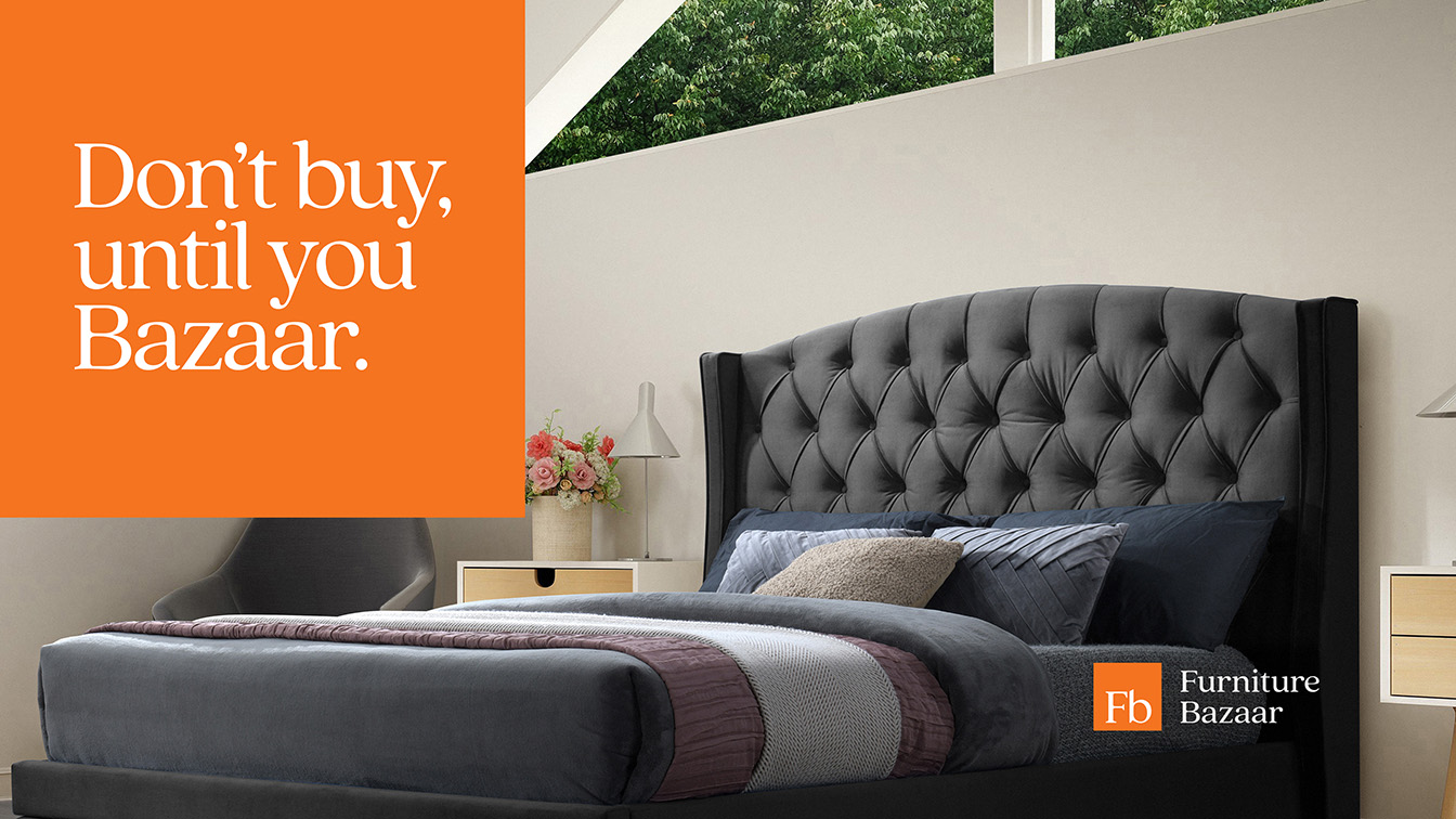 Hypnosis launches new ‘Don’t buy, until you Bazaar’ brand positioning for Furniture Bazaar