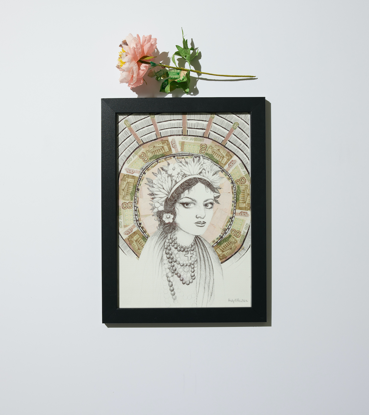 Artists turn smuggled stash of Russian Rubles into art in new charity project for Ukraine