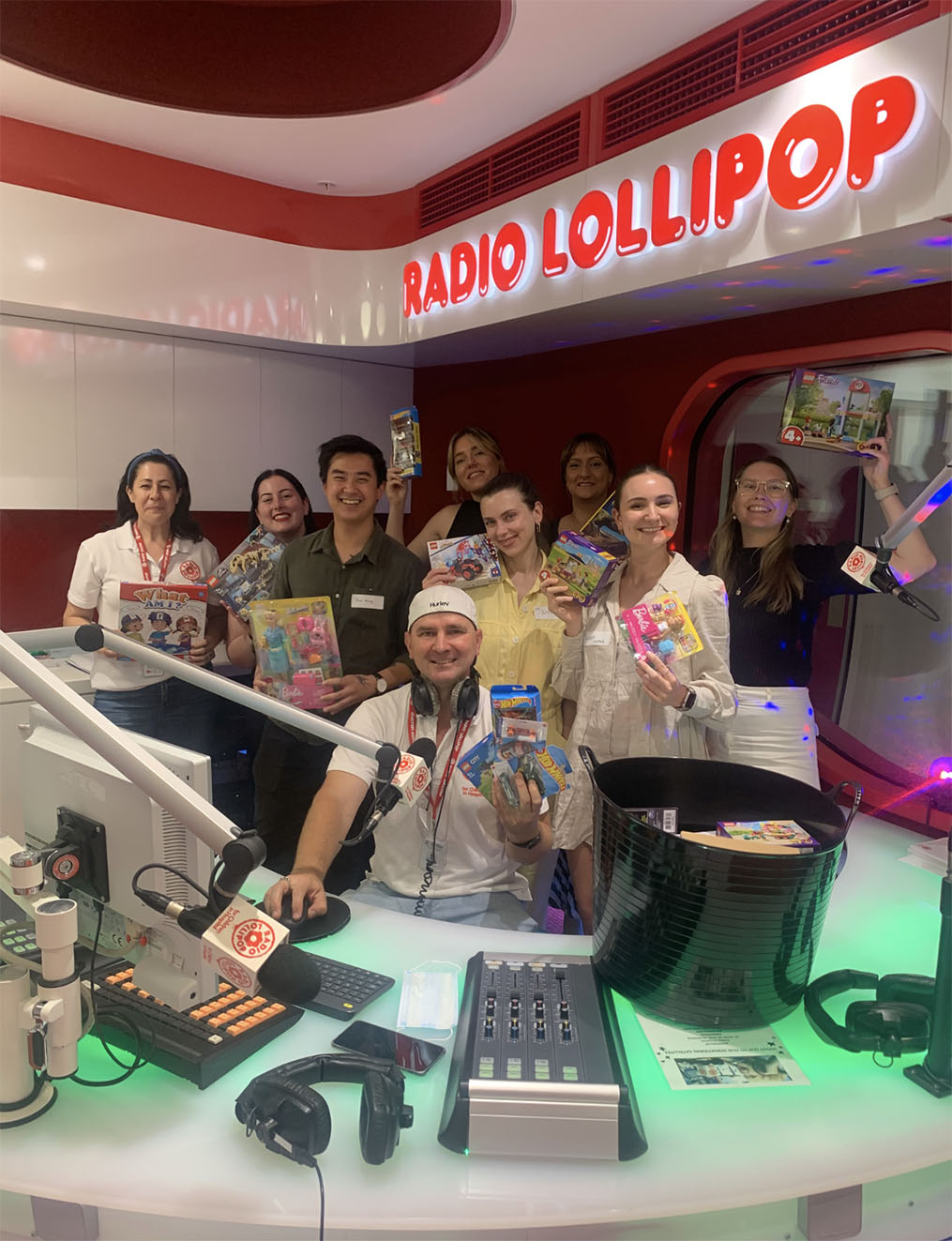 Match & Wood brings festive cheer to Perth Children’s Hospital and Radio Lollipop