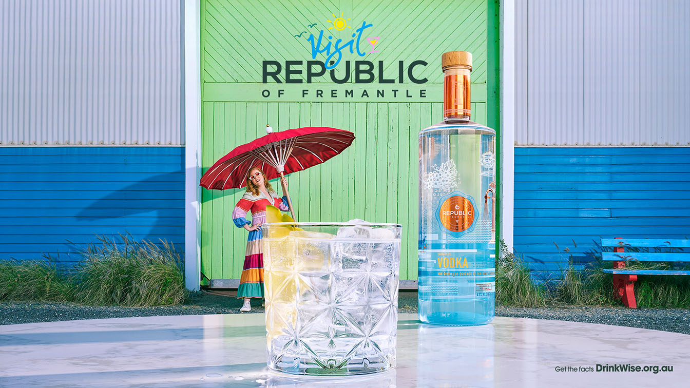 Hypnosis and award-winning distillery, Republic of Fremantle team up for a ‘tourism campaign’ that will make you look twice