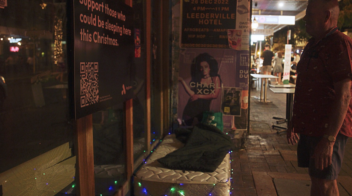 Anglicare WA brings a different kind of Christmas-light show to Perth’s streets in latest campaign via Wunderman Thompson, Perth