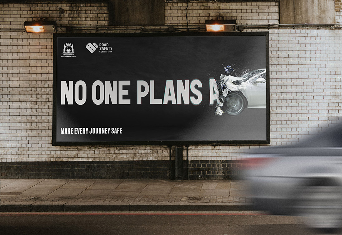 Road Safety Commission rollouts the full ‘No One Plans a Crash’ campaign via The Brand Agency