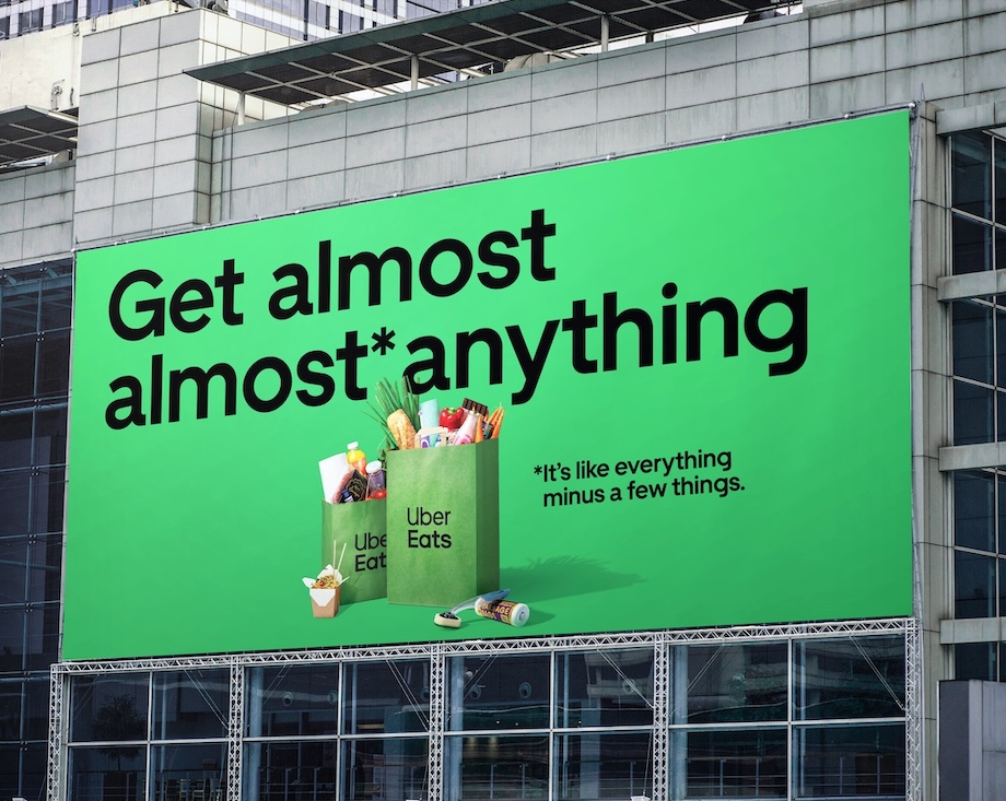 Uber Eats announces you can get almost, almost, anything now on the platform in latest campaign