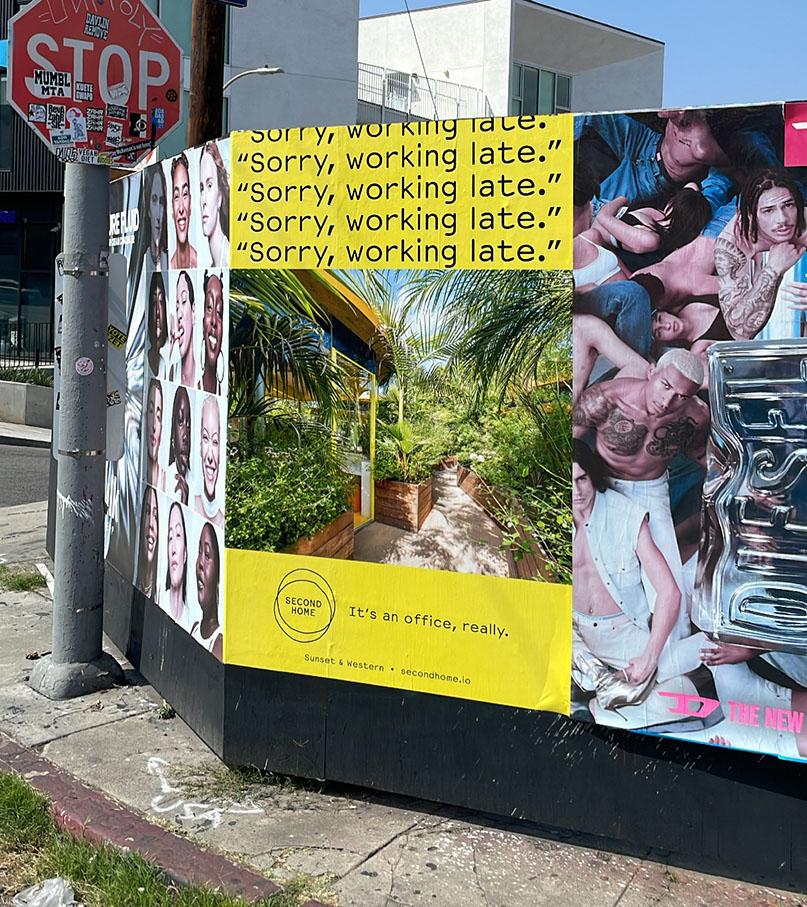 Hypnosis Perth creates Second Home outdoor campaign to run in Los Angeles and London