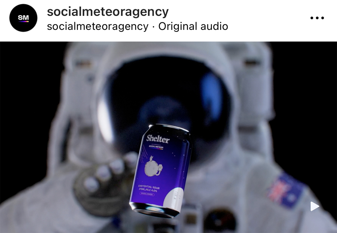 Social Meteor collaborates with Shelter Brewing to create an out of this world campaign
