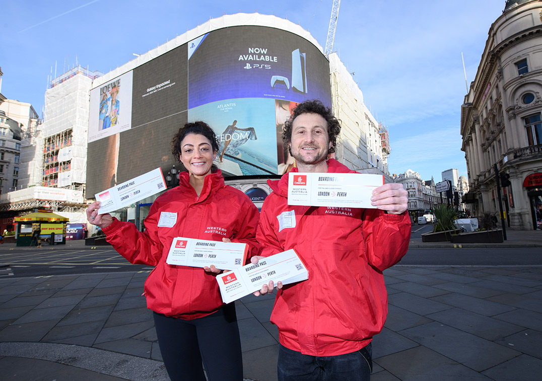 It’s showtime for Tourism WA’s Walking On A Dream in London’s West End