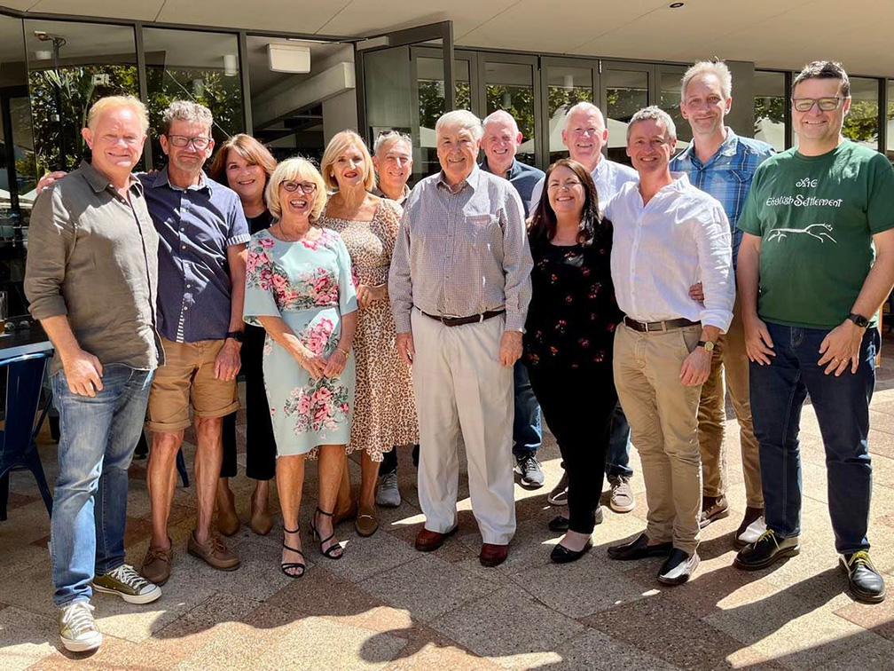 Friends surprise Perth ad legend Iain Rowe