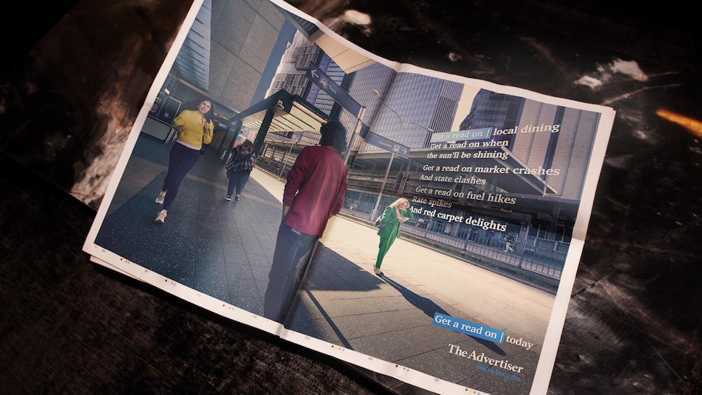 News Corp’s metro mastheads consolidated under one unified creative platform ‘Get a read on | today’ via Today the Brave