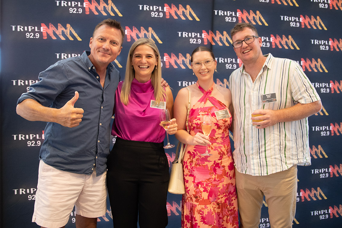 James Brayshaw and Billy Brownless join 100 guests during a memorable afternoon at The Camfield for 92.9 Triple M’s 2023 AFL Launch
