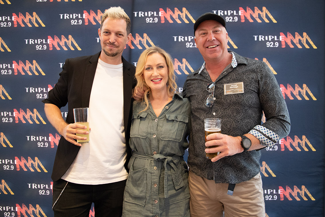 James Brayshaw and Billy Brownless join 100 guests during a memorable afternoon at The Camfield for 92.9 Triple M’s 2023 AFL Launch