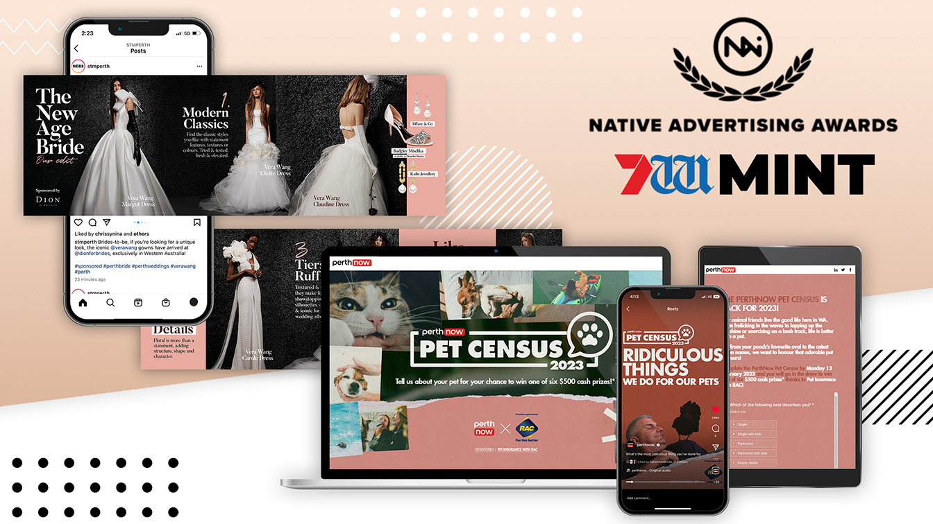 Seven West Media’s content studio shortlisted for Native Advertising Agency of the Year Award