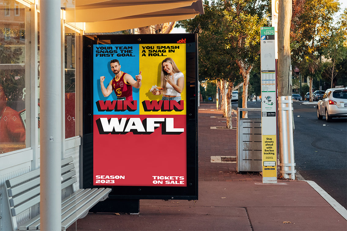 Marketforce Group campaign launches the new WAFL season as a Win-Win for everyone