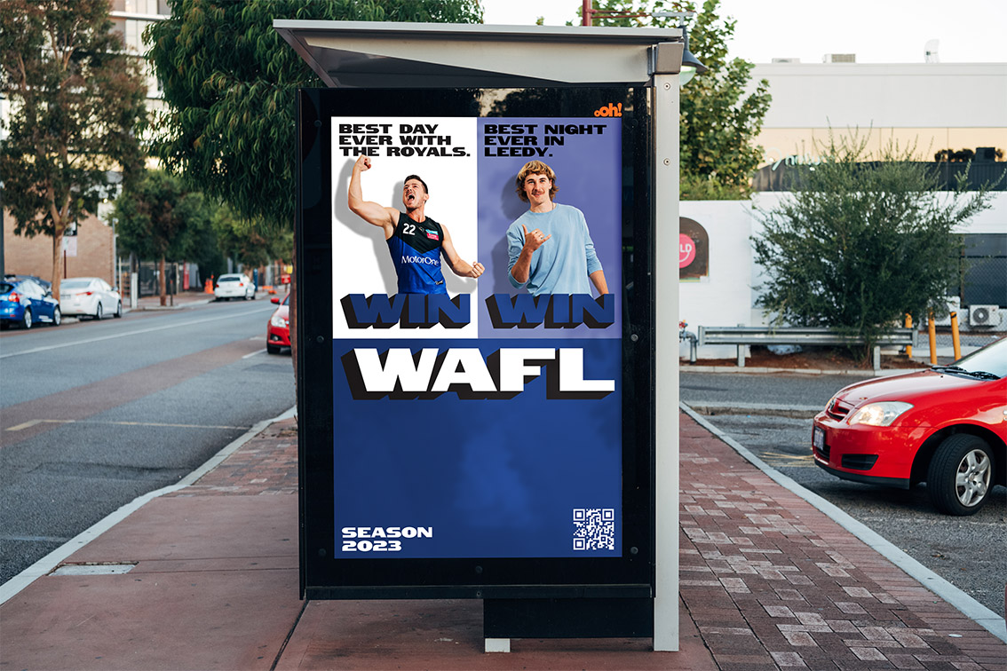 Marketforce Group campaign launches the new WAFL season as a Win-Win for everyone