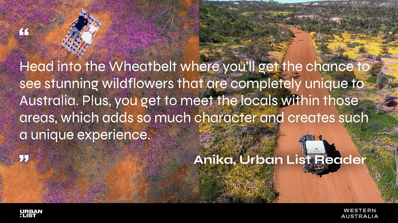 Tourism Western Australia partners with Urban List on a first of its kind UGC campaign