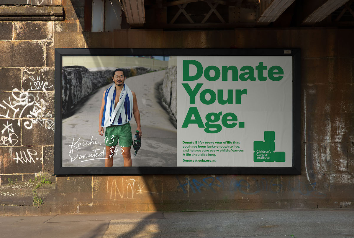 Seen+Noted: Children’s Cancer Institute launches new ‘Donate Your Age’ fundraising campaign