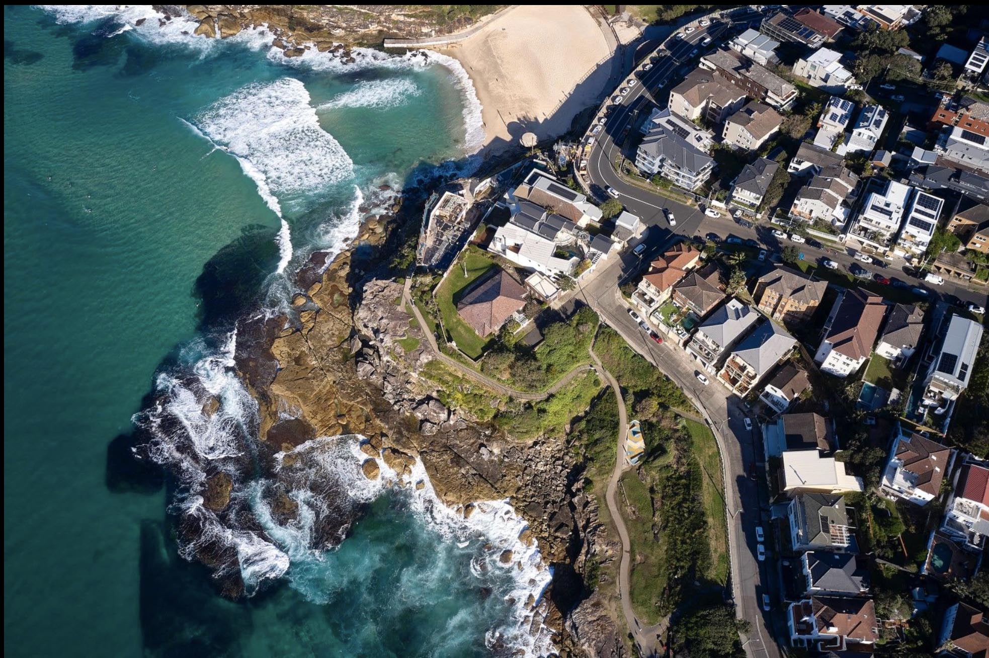 Dave Droga shells out $50m for ‘Lang Syne’, a 1100-square-metre block on the clifftops of Tamarama in Sydney’s Eastern Suburbs