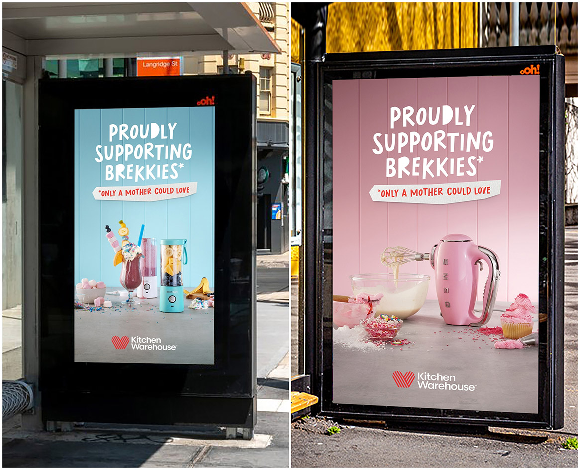 This Mother’s Day, Kitchen Warehouse is proudly supporting ‘Brekkies only a mother could love’ via The Brand Agency