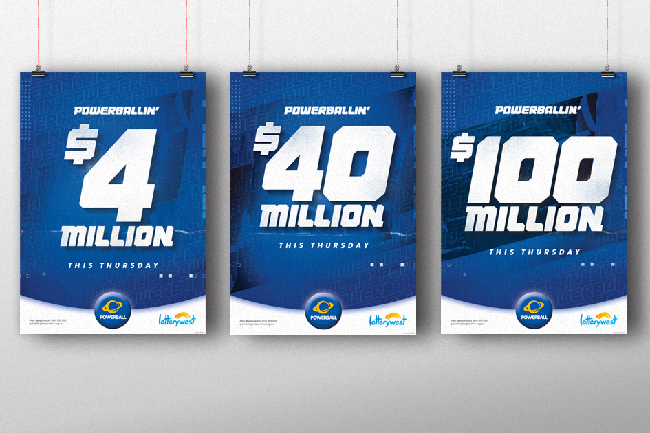 Powerballin’. It’s an attitude and a new campaign for Lotterywest via 303 MullenLowe