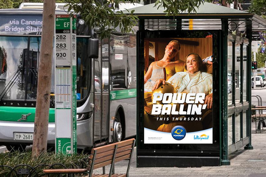 Powerballin’. It’s an attitude and a new campaign for Lotterywest via 303 MullenLowe