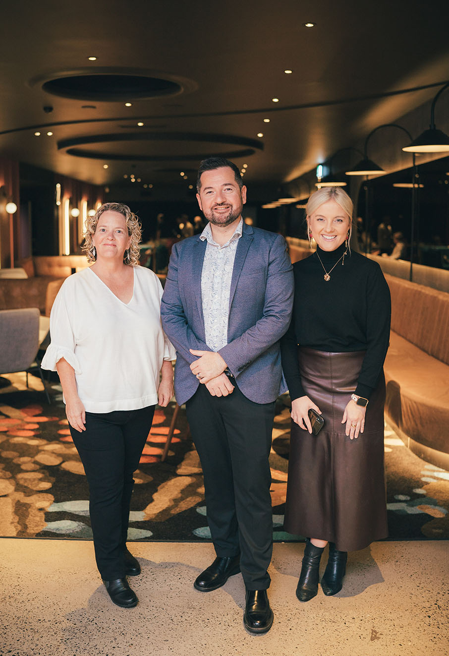 Local media and clients enjoy a cinematic preview of Nine’s new series ‘The Summit’