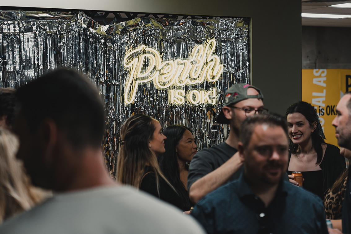 Perth is OK! celebrates their new brand launch with clients and friends