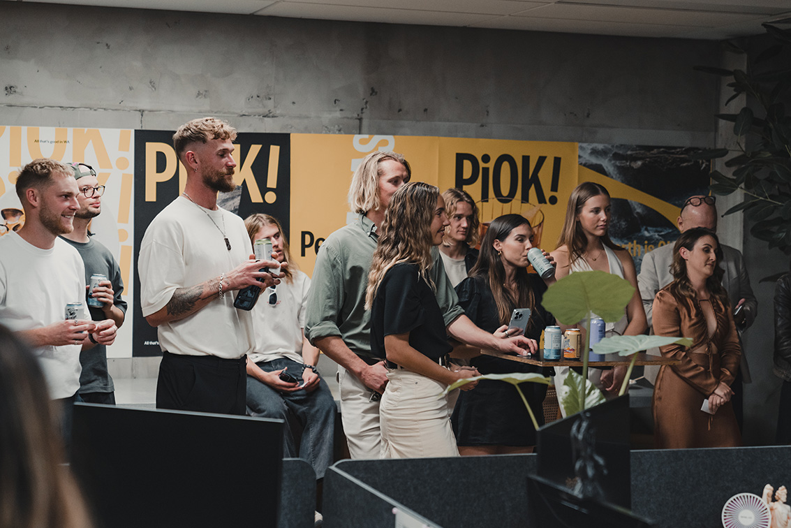Perth is OK! celebrates their new brand launch with clients and friends