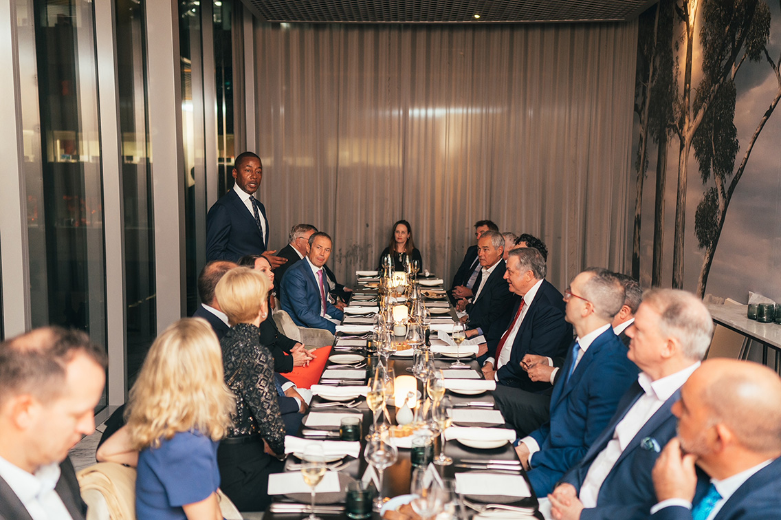 Influential leaders gather for the Australian Financial Review Mining Summit dinner