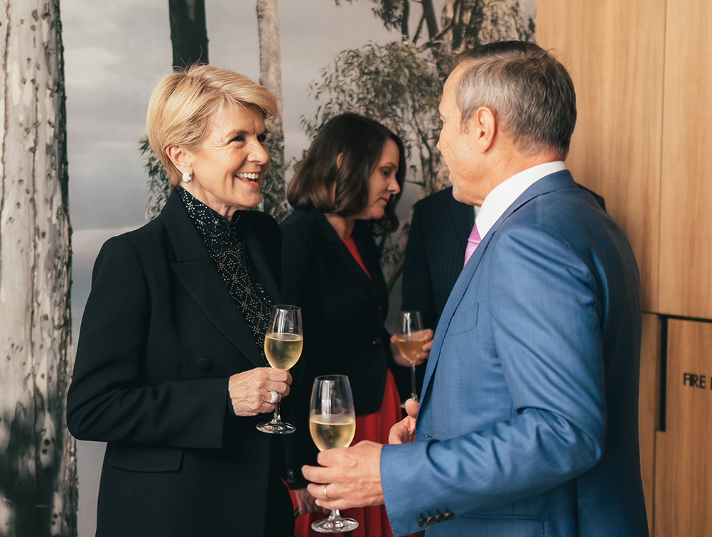Influential leaders gather for the Australian Financial Review Mining Summit dinner