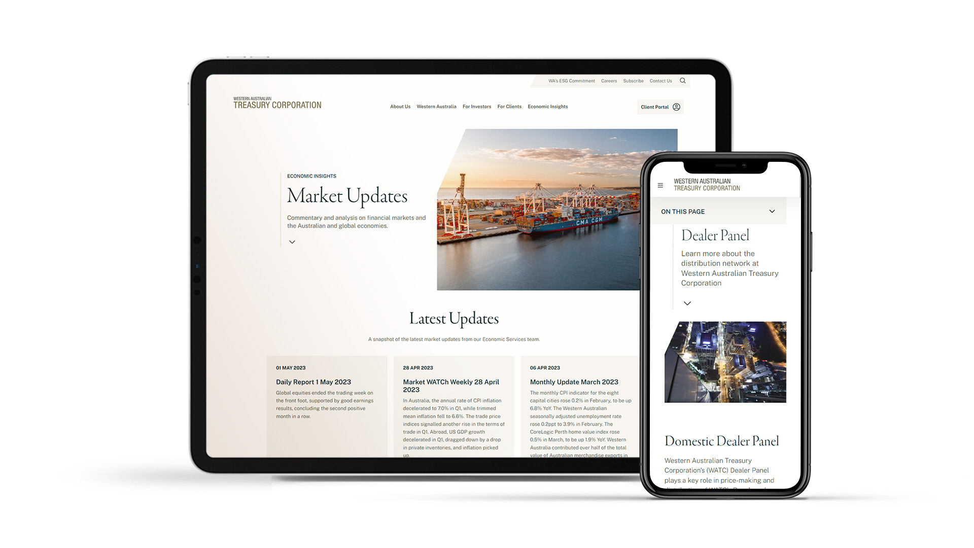 Western Australian Treasury Corporation launches new website via The Brand Agency